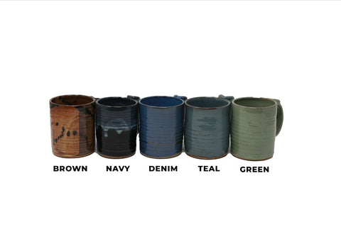 Rust Pottery Regular Mugs