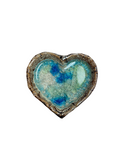 Down to Earth Pottery Artisan Plate - Heart