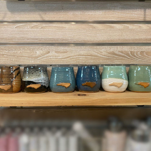NC Wine Cup – 8oz | Rust Pottery