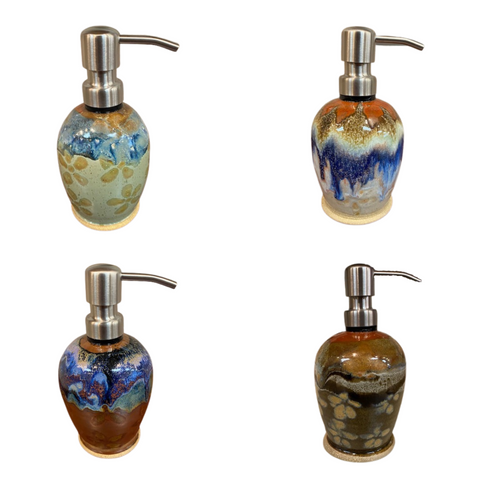 Becca Irvin Pottery Soap Dispenser