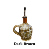 Becca Irvin Pottery Oil Bottle