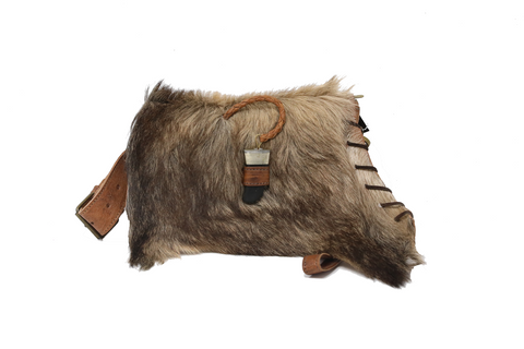One of a Kind Handmade Hide Belt Bag