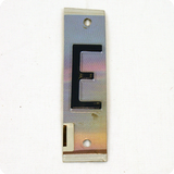 License Plate Individual Letters