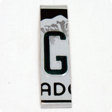 License Plate Individual Letters