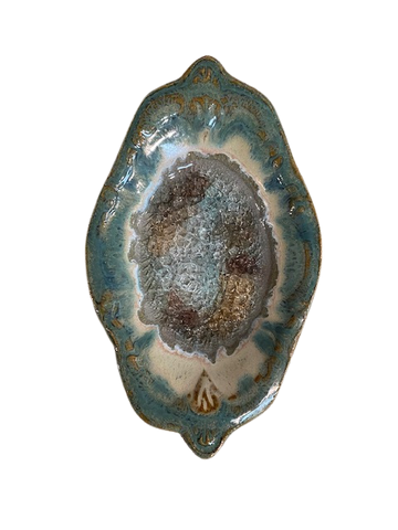 Down to Earth Pottery Artisan Plate - Oval