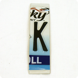 License Plate Individual Letters
