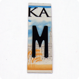 License Plate Individual Letters