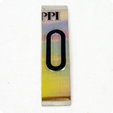 License Plate Individual Letters