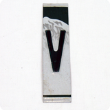 License Plate Individual Letters