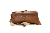 One of a Kind Handmade Hide Clutch