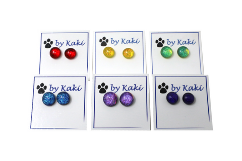 Kaki's Dot Earrings