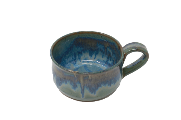 Deep Blue 6 oz. Mug-David Porras Pottery – David Porras Pottery