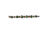 Kaki's Fused Dichroic Glass Bracelet