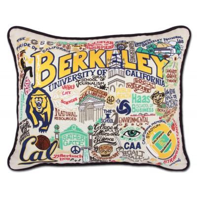 Berkeley Hand Embroidered CatStudio Pillow