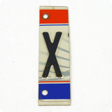 License Plate Individual Letters