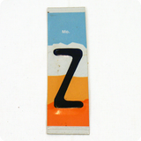 License Plate Individual Letters