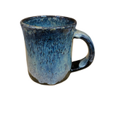 Rust Pottery Mug- Regular Hourglass