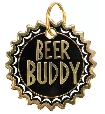 Beer Buddy -Dog Collar Charm
