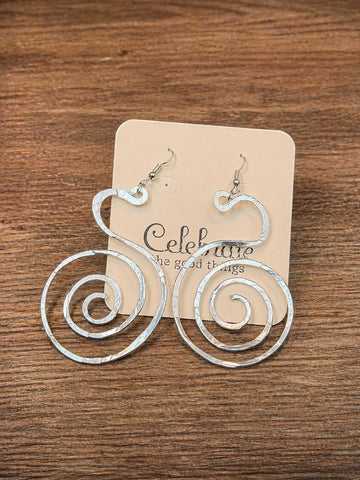 Aluminum Wire Earrings