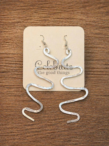 Aluminum Wire Earrings