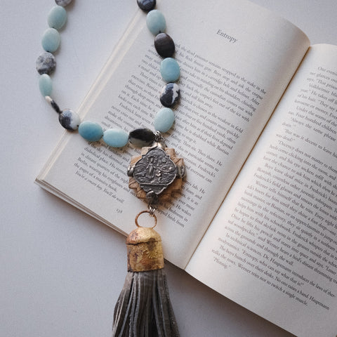 One of a Kind Handmade Tassel Necklace