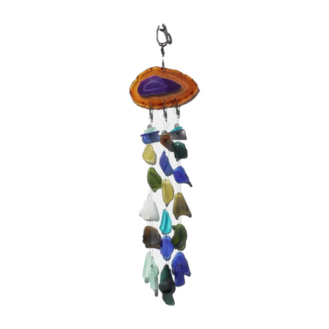 Bottle Benders Recycled Sea Glass Chime - Stella