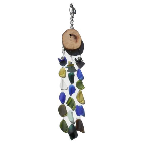 Bottle Benders Recycled Sea Glass Chime - Ursula
