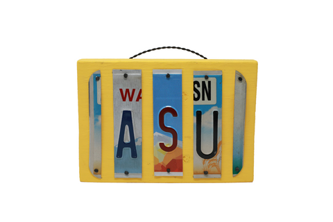 License Plate Sign - ASU