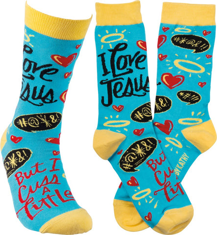 Socks - I Love Jesus