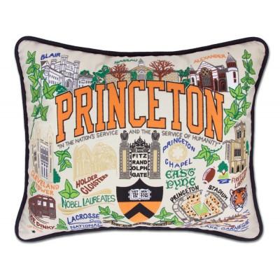 Princeton Hand Embroidered CatStudio Pillow